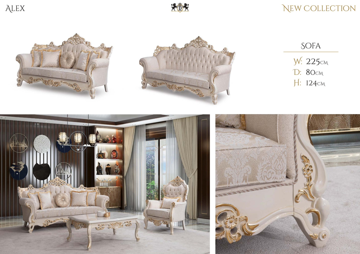 BIMOR Alex Living Room Set