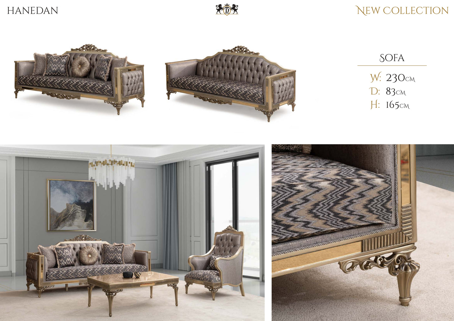 BIMOR Hanedan Living Room Set