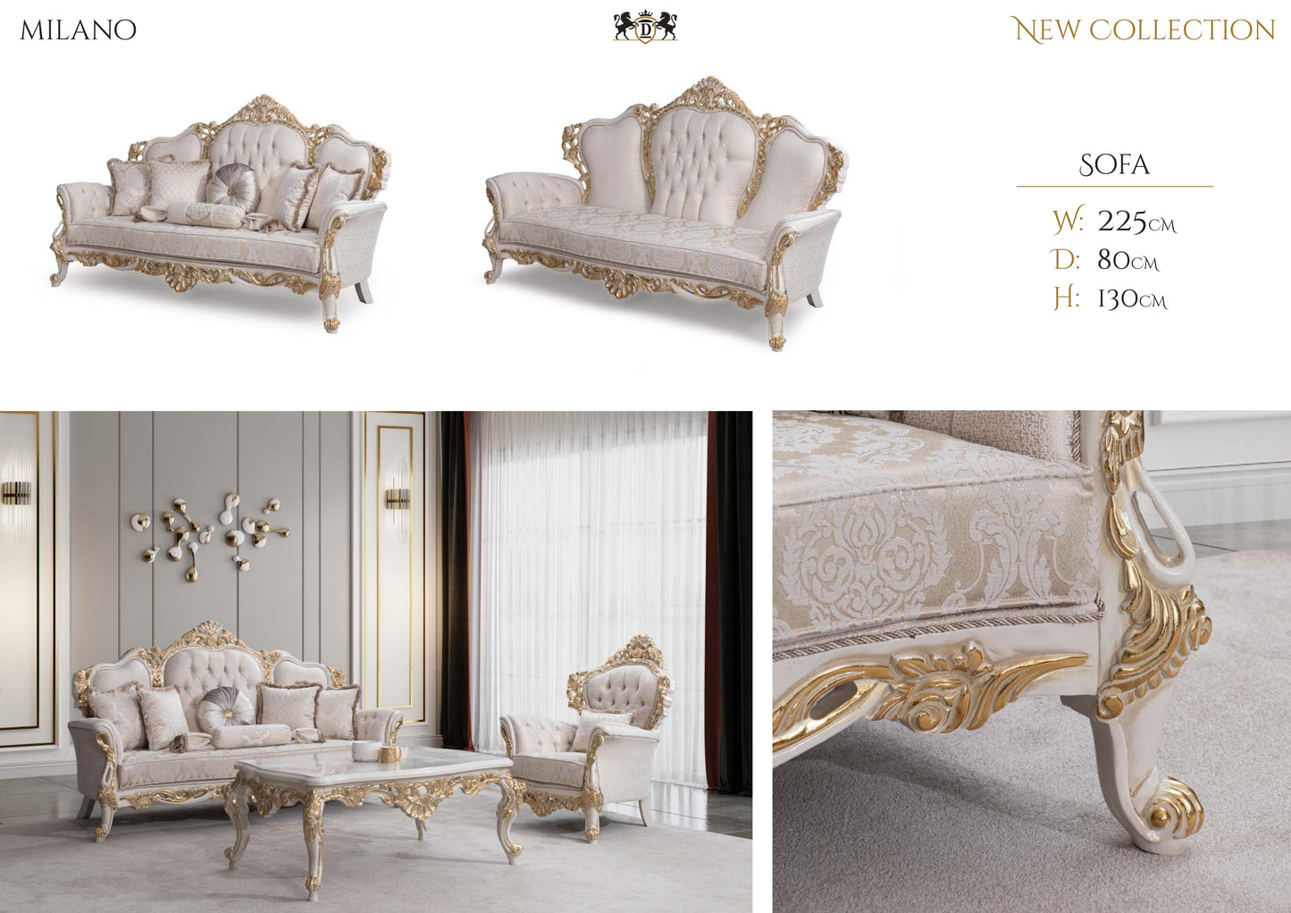 BIMOR Milano Living Room Set