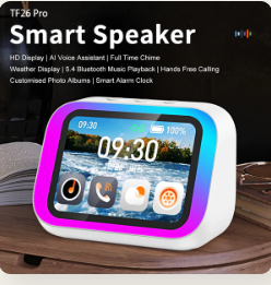 Dijital Saatli Ambiyans Hoparlörü